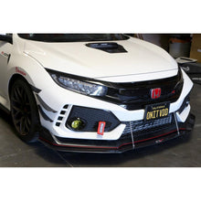 Honda FK8 Civic Type R Carbon Fiber Front Bumper Canards 2017 - 2021