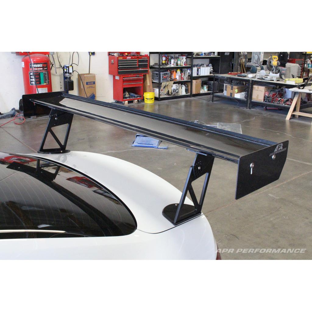 APR Performance GT-250 67" Carbon Fiber Adjustable Wing Audi S5 2009-2012