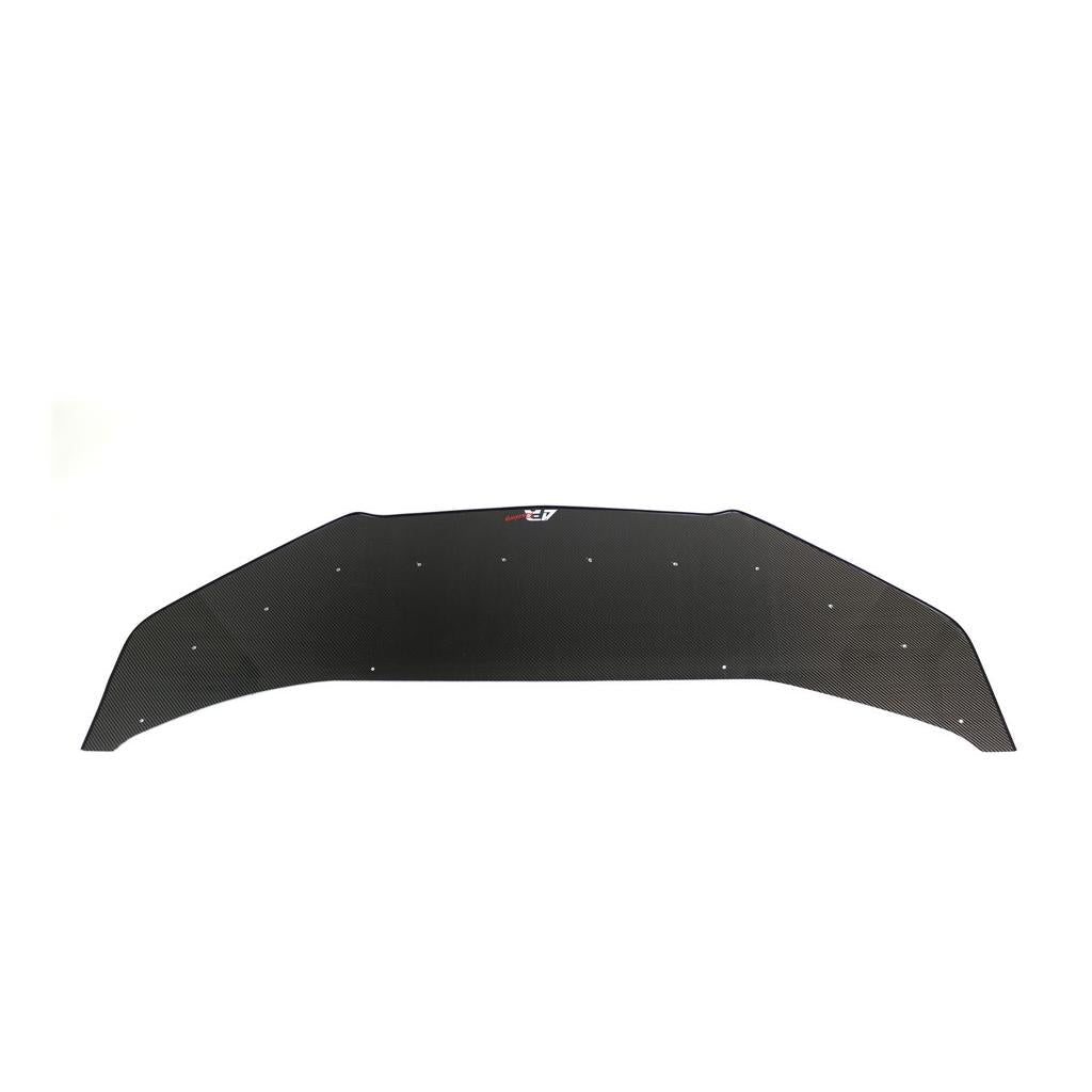 Honda FK8 Civic Type R with OEM Lip Carbon Fiber Front Wind Splitter 2017-2021