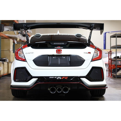 Carbon Fiber Honda FK8 Civic Type R License Plate Backing 2017 - 2021