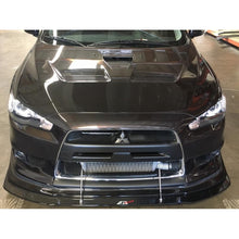 Mitsubishi Evolution X (Evo X) with APR Lip Carbon Fiber Front Wind Splitter 2008-2016