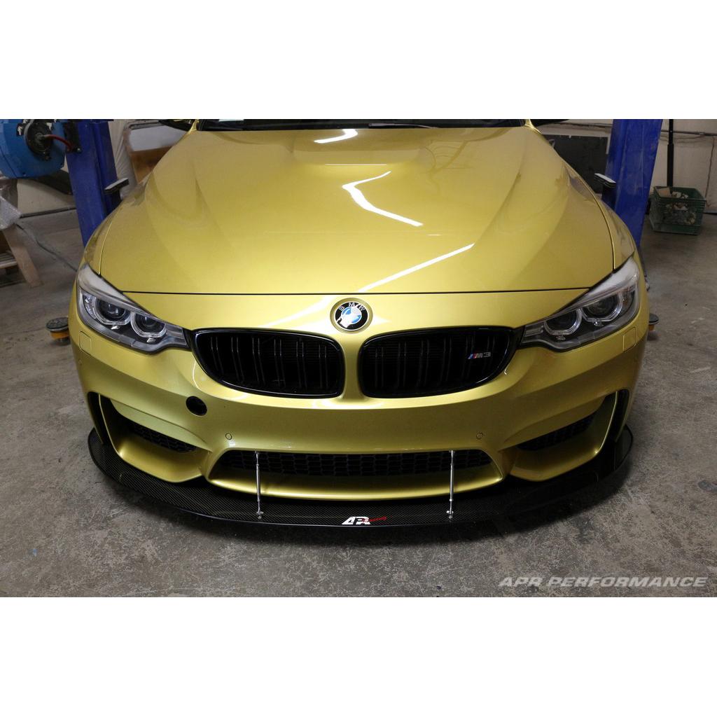 APR Performance Stock Bumper Carbon Fiber Front Wind Splitter BMW F82 M4 | F80 M3