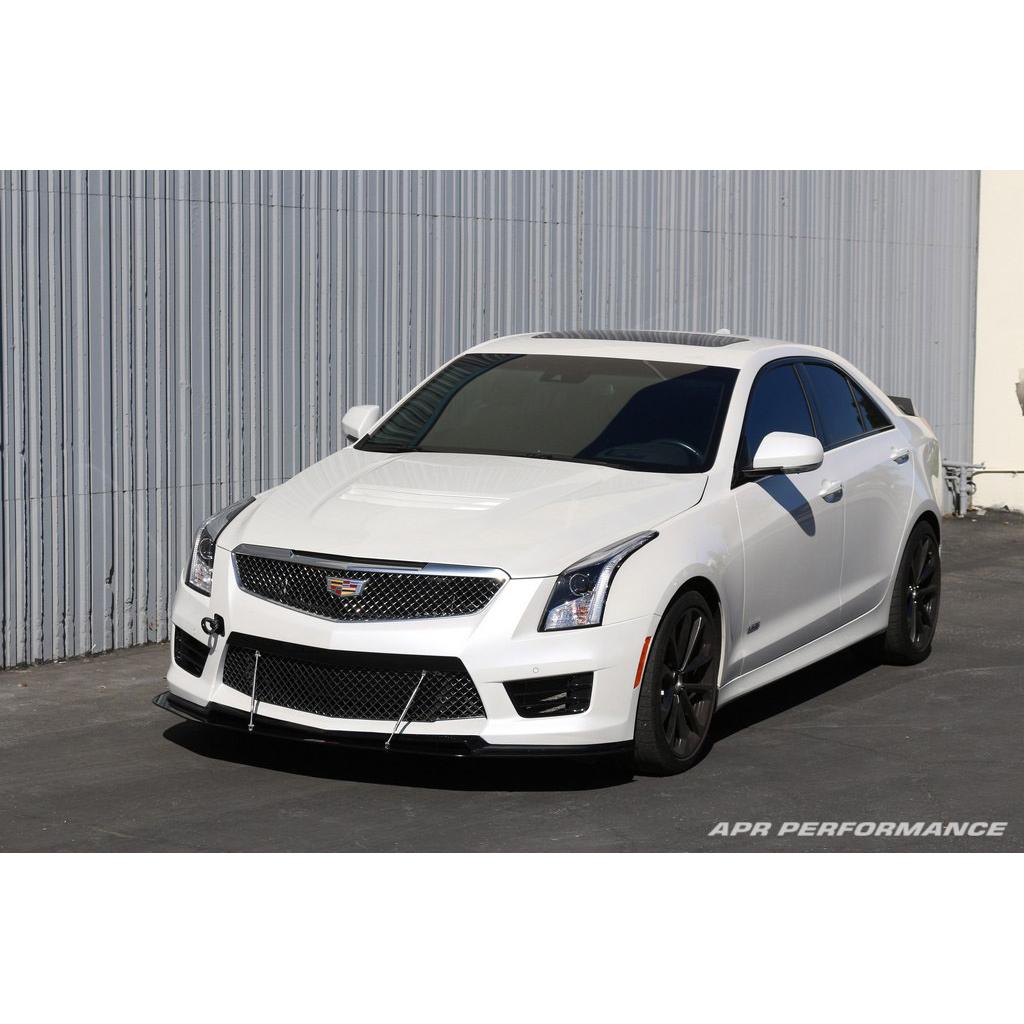 Cadillac ATS-V Carbon Fiber Front Wind Splitter 2016-2019 (Non-Carbon Package)