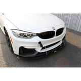 APR Performance Carbon Fiber Front Wind Splitter BMW F82 M4 | F80 M3 w/ M Performance Lip