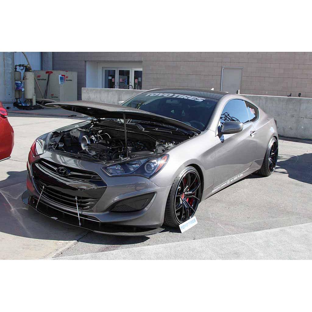 APR Performance Carbon Fiber Front Wind Splitter Hyundai Genesis Coupe 2013-2016