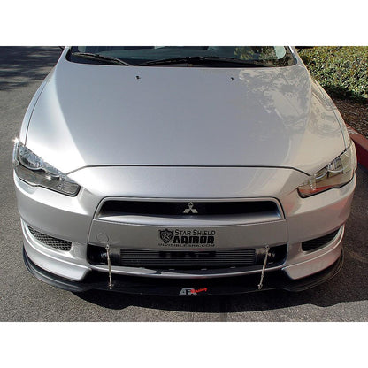 Mitsubishi Lancer GTS Carbon Fiber Front Wind Splitter 2008-Up