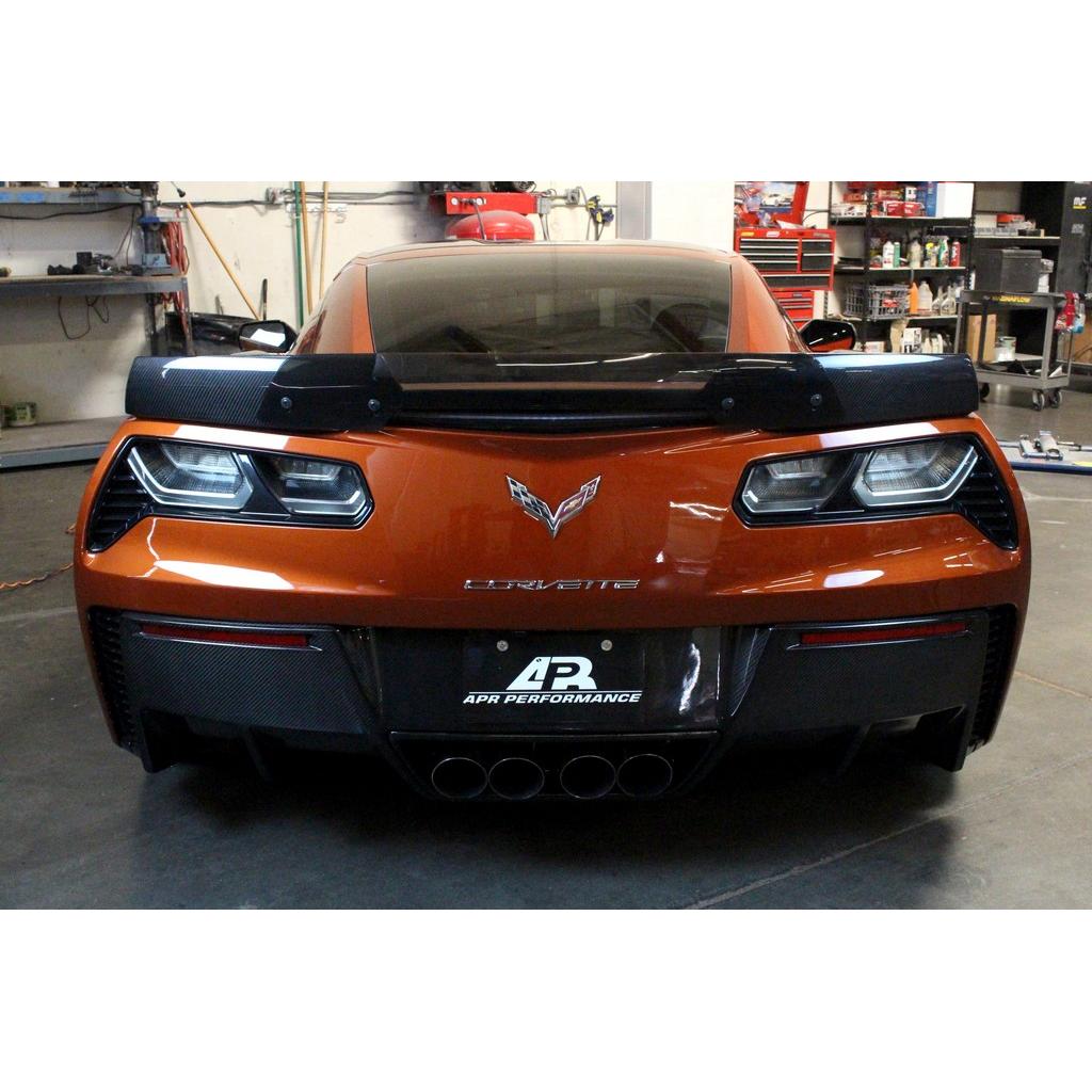 Chevrolet Corvette C7 Z06 Carbon Fiber Rear Deck Track Pack Spoiler 2015-2019