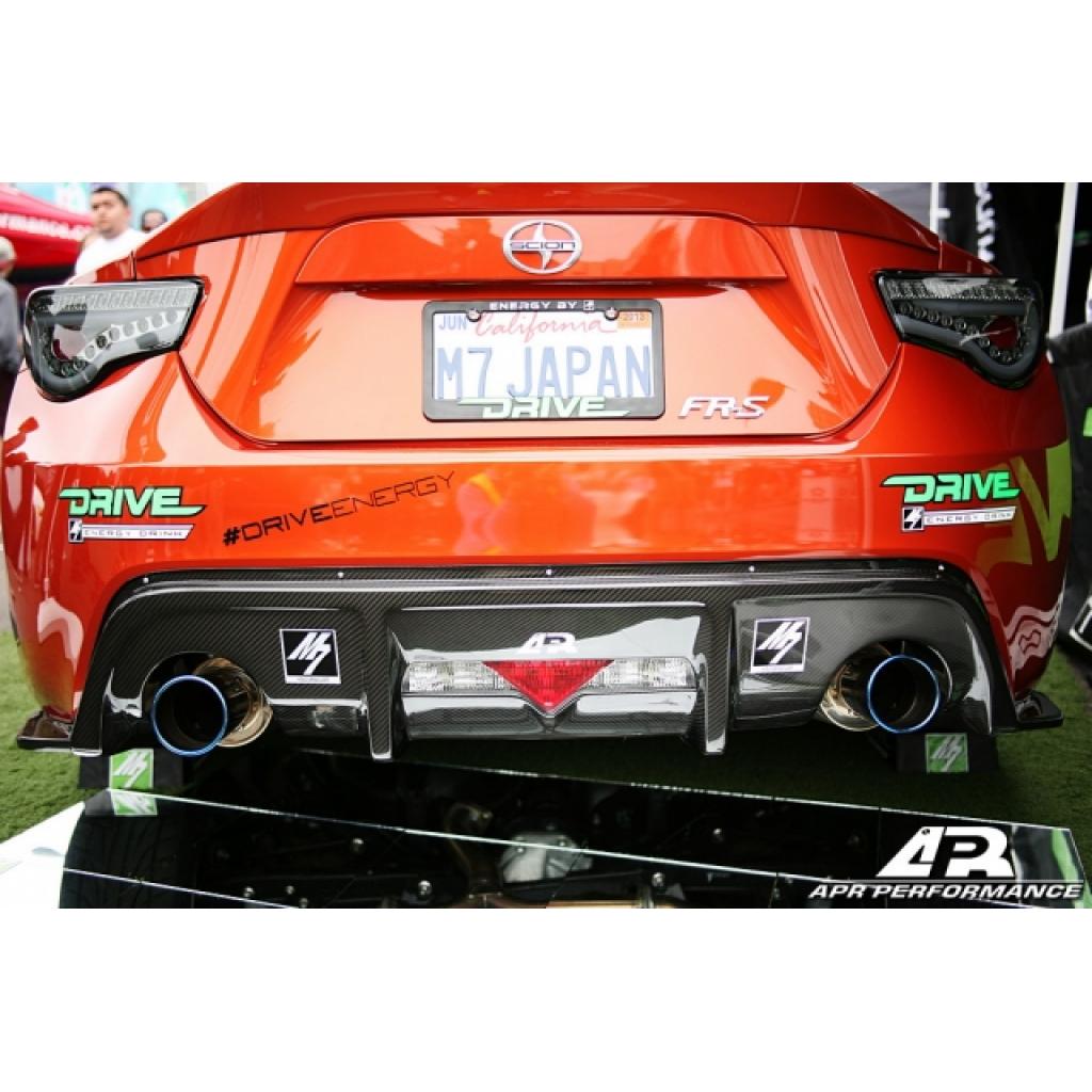 APR Carbon Fiber Rear Bumper Valance Scion FRS | Subaru BRZ | Toyota GT-86 2013-2016