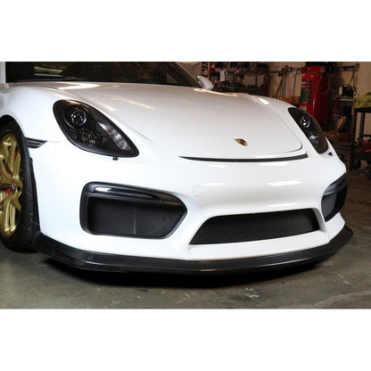 Porsche 981 Cayman GT4 Carbon Fiber Front Air Dam/ Lip 2015-2016