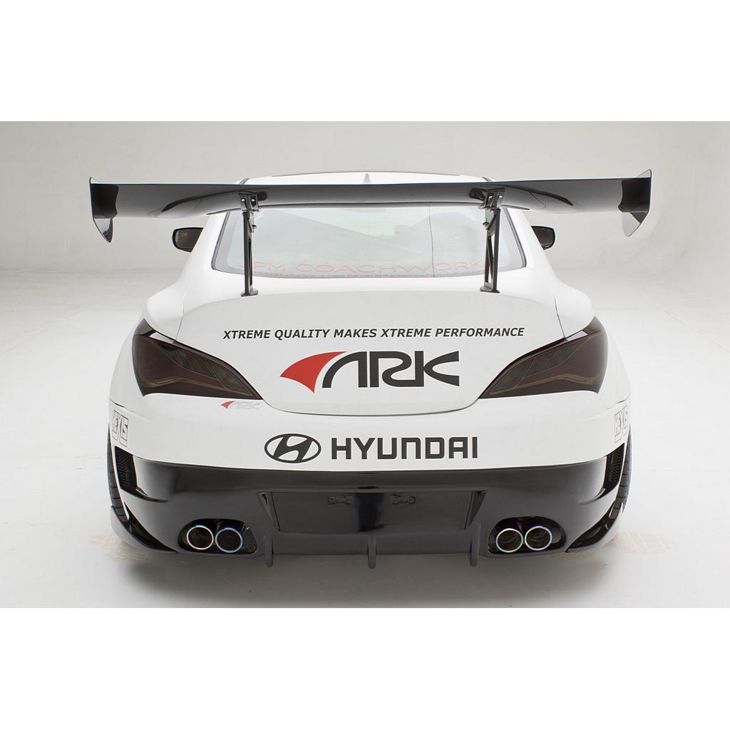 Hyundai Genesis Coupe 2009 - 2016 GTC-300 Carbon Fiber Adjustable Wing