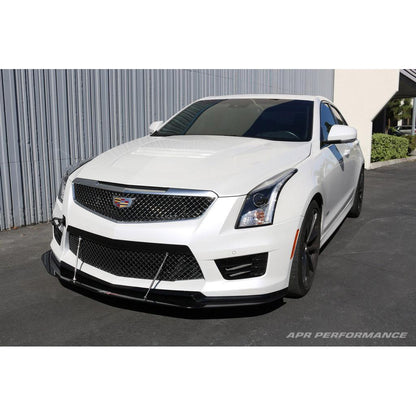 Cadillac ATS-V Carbon Fiber Front Wind Splitter 2016-2019 (Non-Carbon Package)