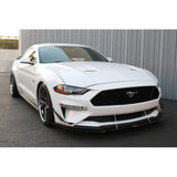 APR Ford Mustang S550 Carbon Fiber Front Wind Splitter 2018-2023