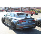 APR Performance GTC-300 67" Carbon Fiber Adjustable Wing Audi S3 2013-2016