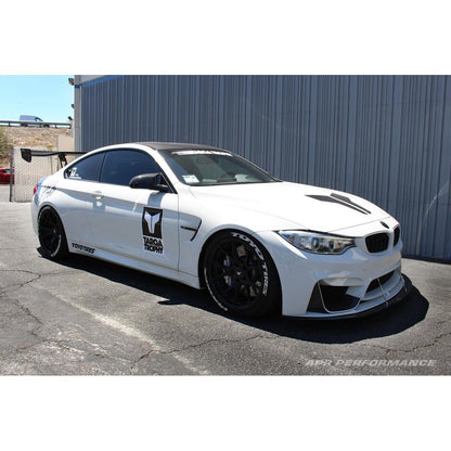 APR Performance Carbon Fiber Front Wind Splitter BMW F82 M4 | F80 M3 w/ M Performance Lip