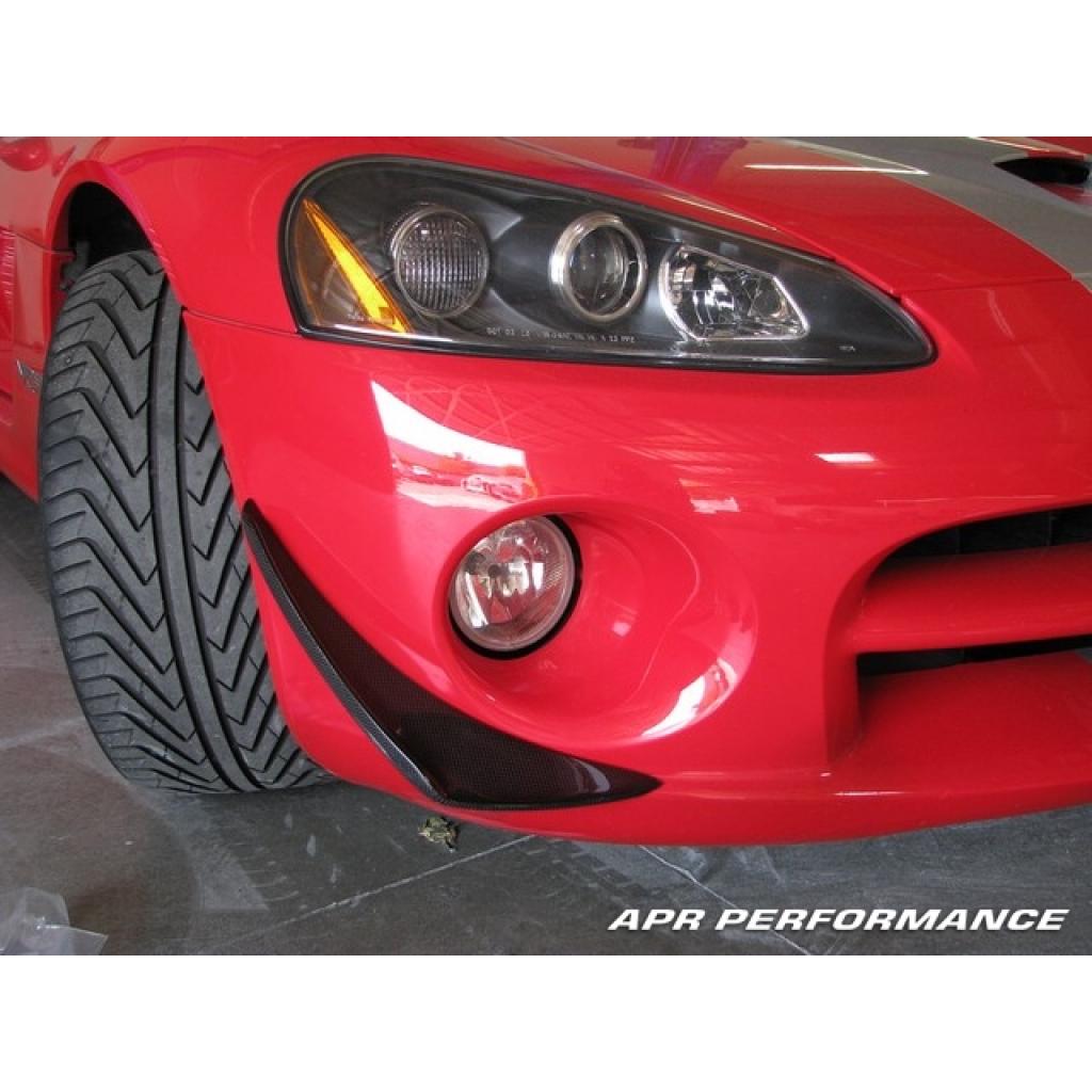 Dodge Viper SRT-10 Carbon Fiber Front Bumper Canards 2003-2010 (coupe / convertible)