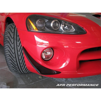 Dodge Viper SRT-10 Carbon Fiber Front Bumper Canards 2003-2010 (coupe / convertible)