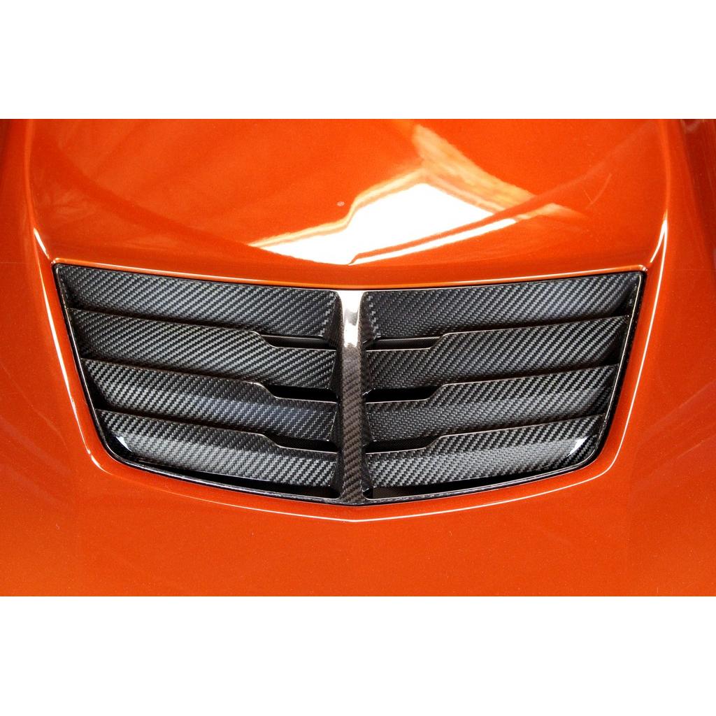Carbon Fiber Chevrolet Corvette C7 C7 Z06 Hood Vent 2014 - 2019