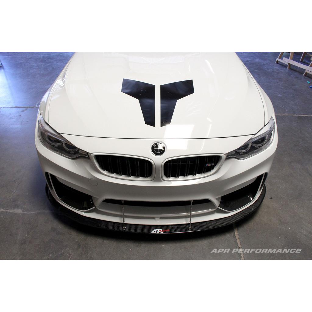 APR Performance Carbon Fiber Front Wind Splitter BMW F82 M4 | F80 M3 w/ M Performance Lip