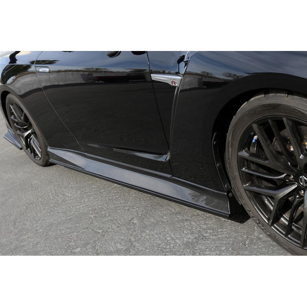 APR Performance Carbon Fiber Side Rocker Extensions | Side Skirt Nissan GTR R35 2017-2022