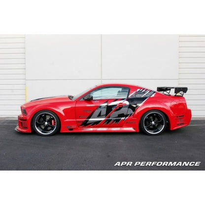 Ford Mustang S197 2005-2009 GTC500 Carbon Fiber Adjustable Wing