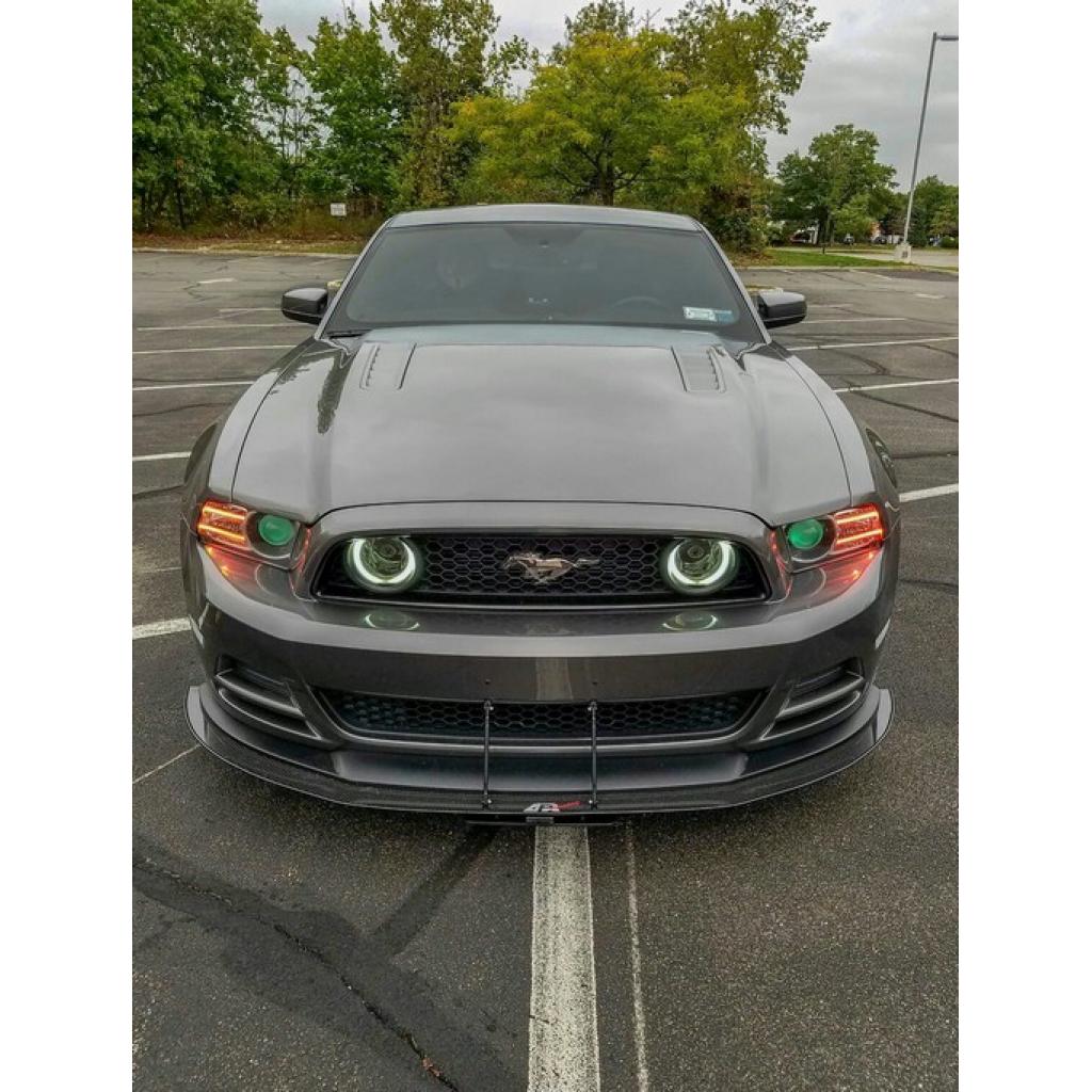 Ford Mustang Roush Front Carbon Fiber Wind Splitter 2013-2014