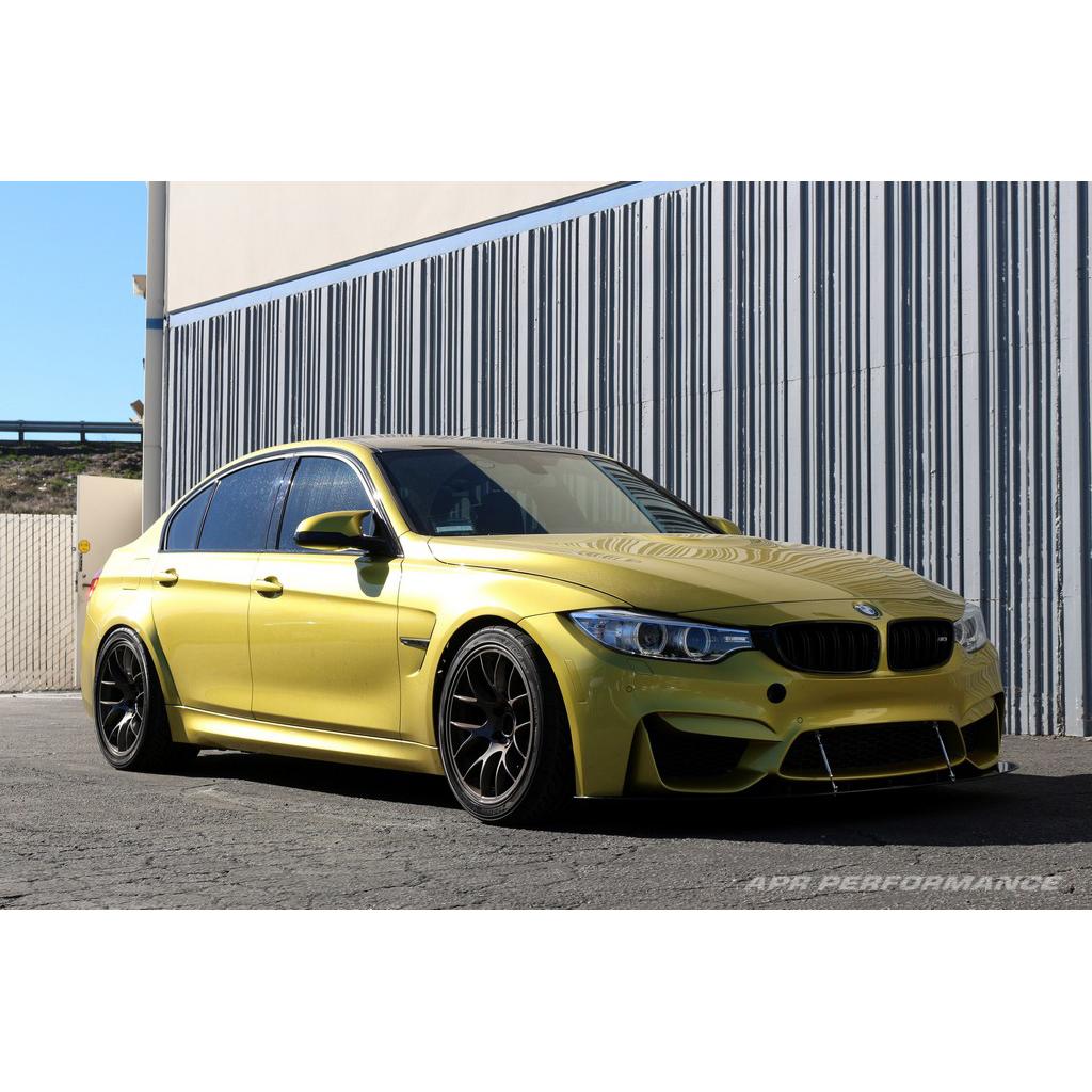 APR Performance Stock Bumper Carbon Fiber Front Wind Splitter BMW F82 M4 | F80 M3