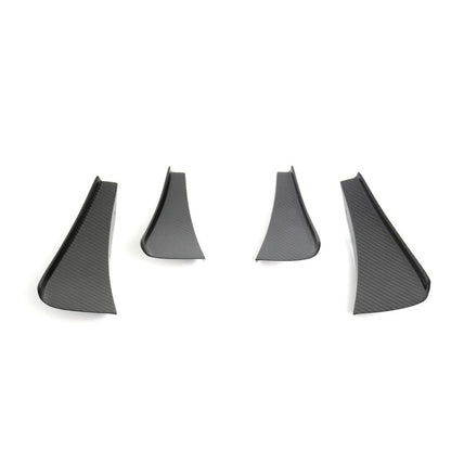 Dodge Viper Coupe Carbon Fiber Front Bumper Canards 2013-2017