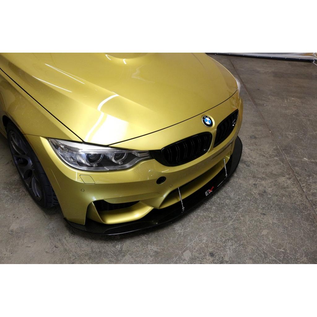 APR Performance Stock Bumper Carbon Fiber Front Wind Splitter BMW F82 M4 | F80 M3