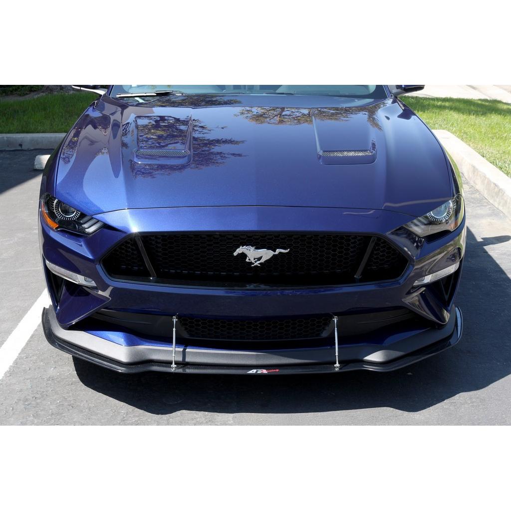 APR Ford Mustang S550 Carbon Fiber Front Wind Splitter 2018-2023