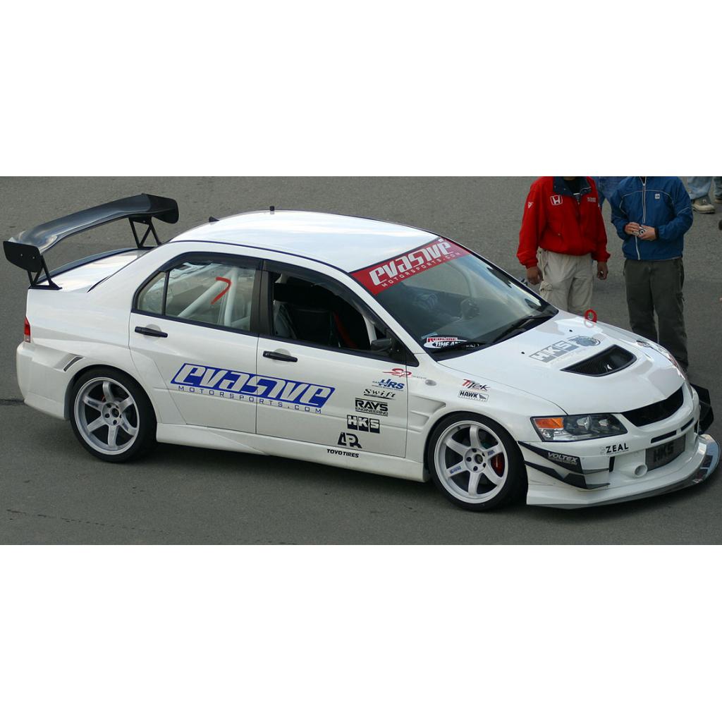 APR Performance GTC-300 67" Carbon Fiber Adjustable Wing Mitsubishi Evolution 8 | 9 2003-2007