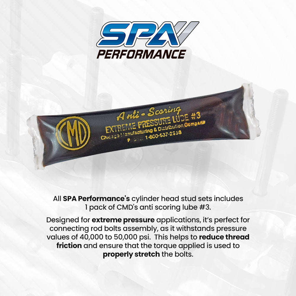 VW MKIII GTI AGG 2.0L 8v SOHC 136mm head stud set