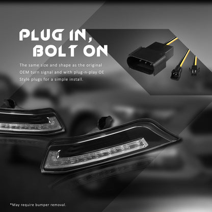 2015-2017 Mustang LED Arrow Turn Signals with Switchback + Sequential