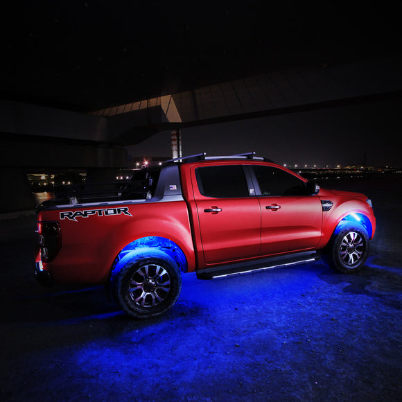 AURA Exterior Pack Bundle ( Wheel Well LED Kit + Grille LED Kit + Underglow LED Kit ) - Remote Control