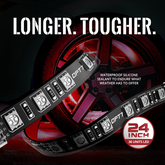 AURA Exterior Pack Bundle ( Wheel Well LED Kit + Grille LED Kit + Underglow LED Kit ) - Remote Control