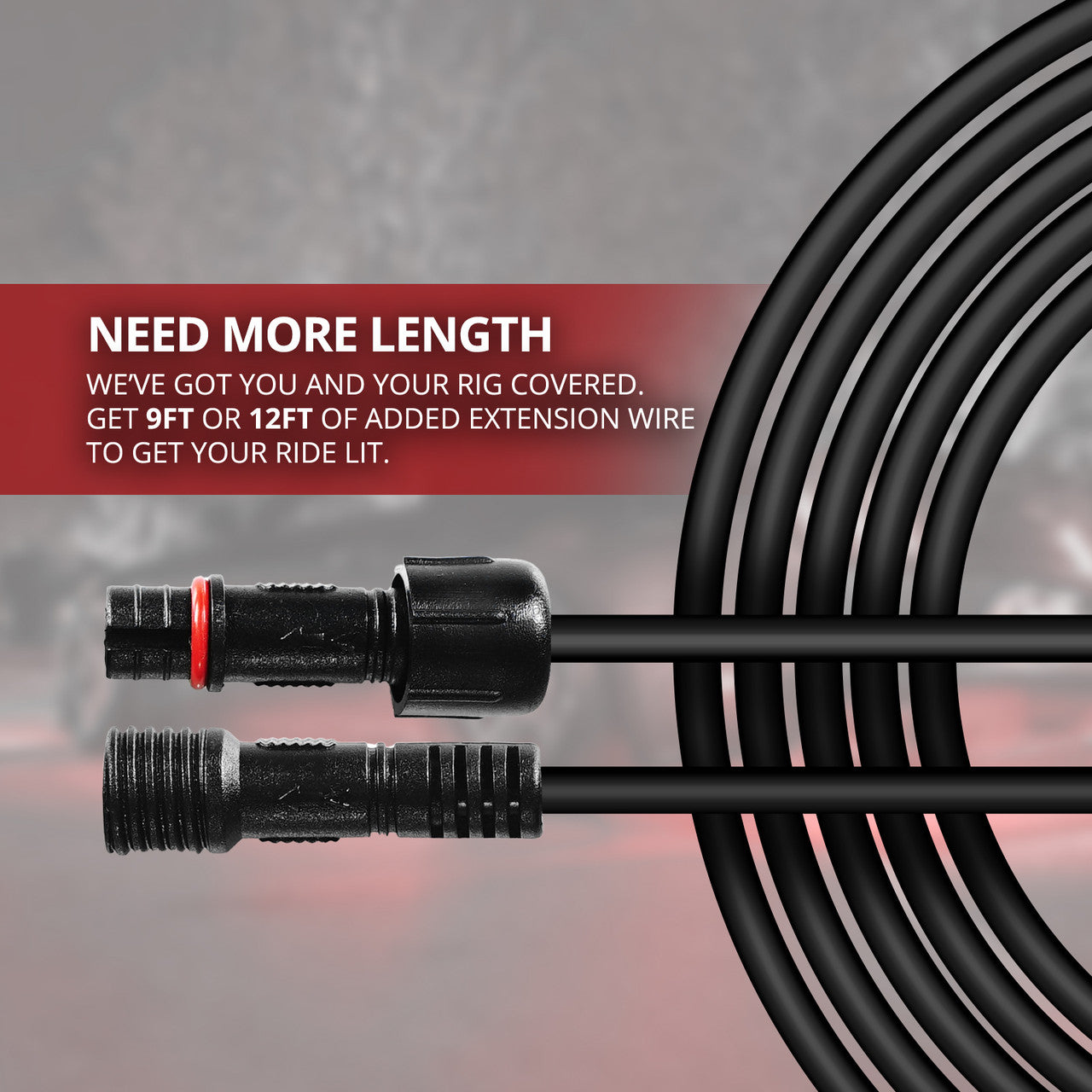 OPT7 Extension Wire 1pc for AURA DreamColor Underglow Lights