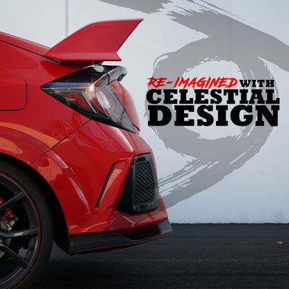 OPT7 Honda Civic Hatchback Clear LED Tail Lights Sequential Turn Signals & OLED Technology (Fits all 2016-2021 10th Gen Civic Hatchbacks)