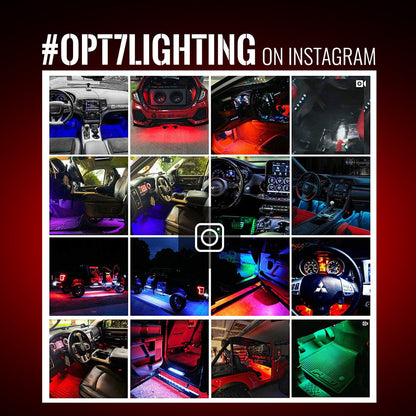 AURA PRO LED Lighting Kit Bundle ( Underglow + Grille + Interior ) - Bluetooth APP and Remote Controlled