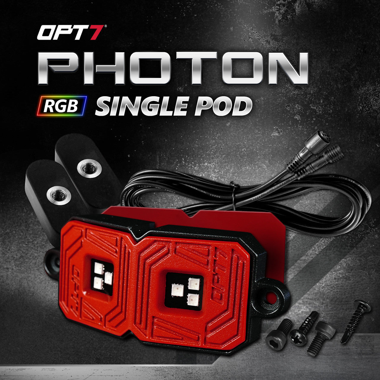 AURA Photon RGB 4-Pin Single LED Pod