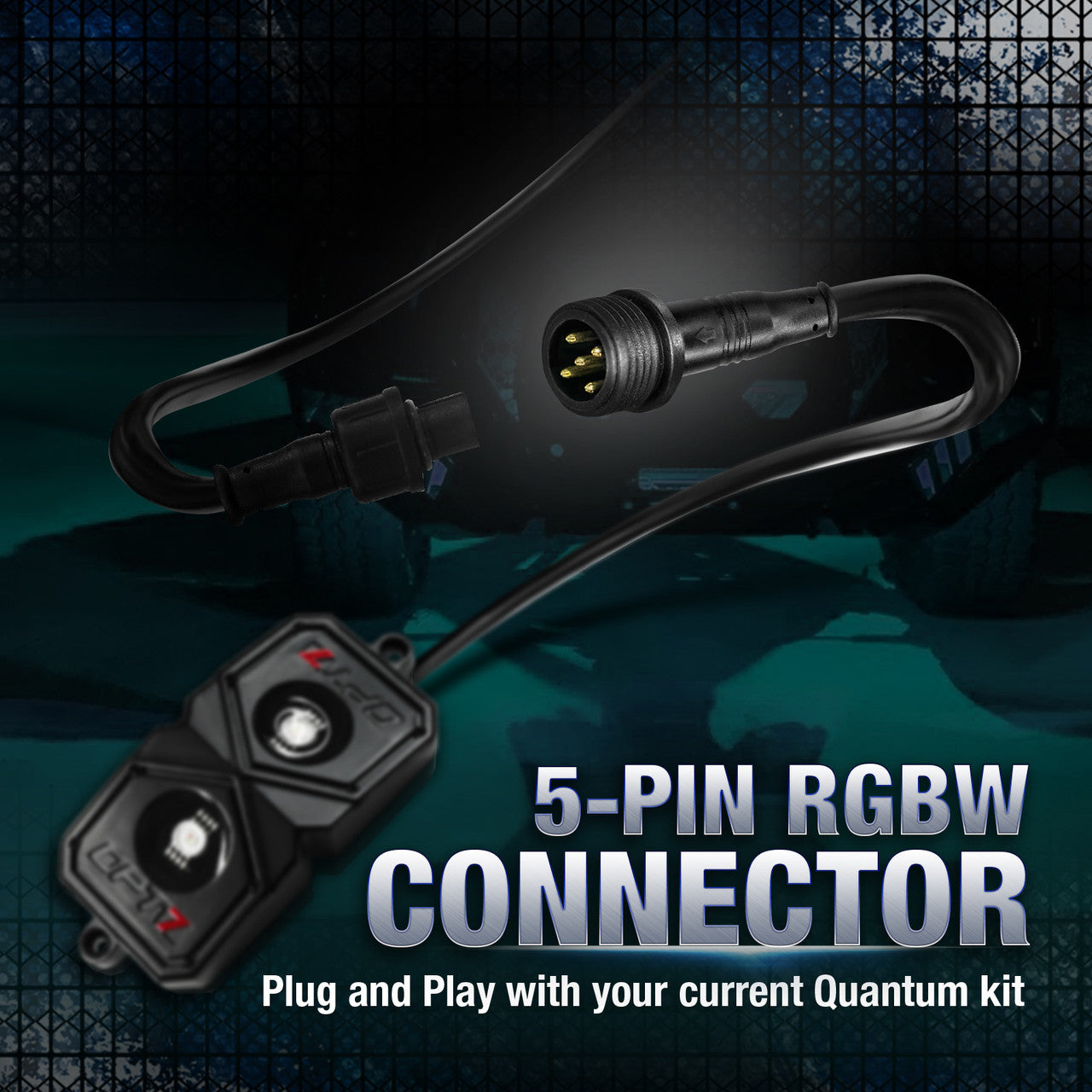 Quantum RGBW 5-PIN Single LED POD