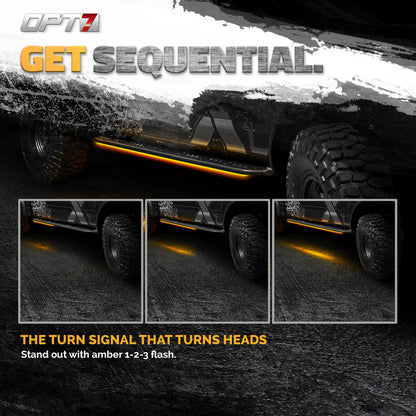 AURA LED Lighting Kit for Truck Bundle (Quantum LED Rocklight + Underglow LED Kit + Sidekick LED Kit ) - Remote Control