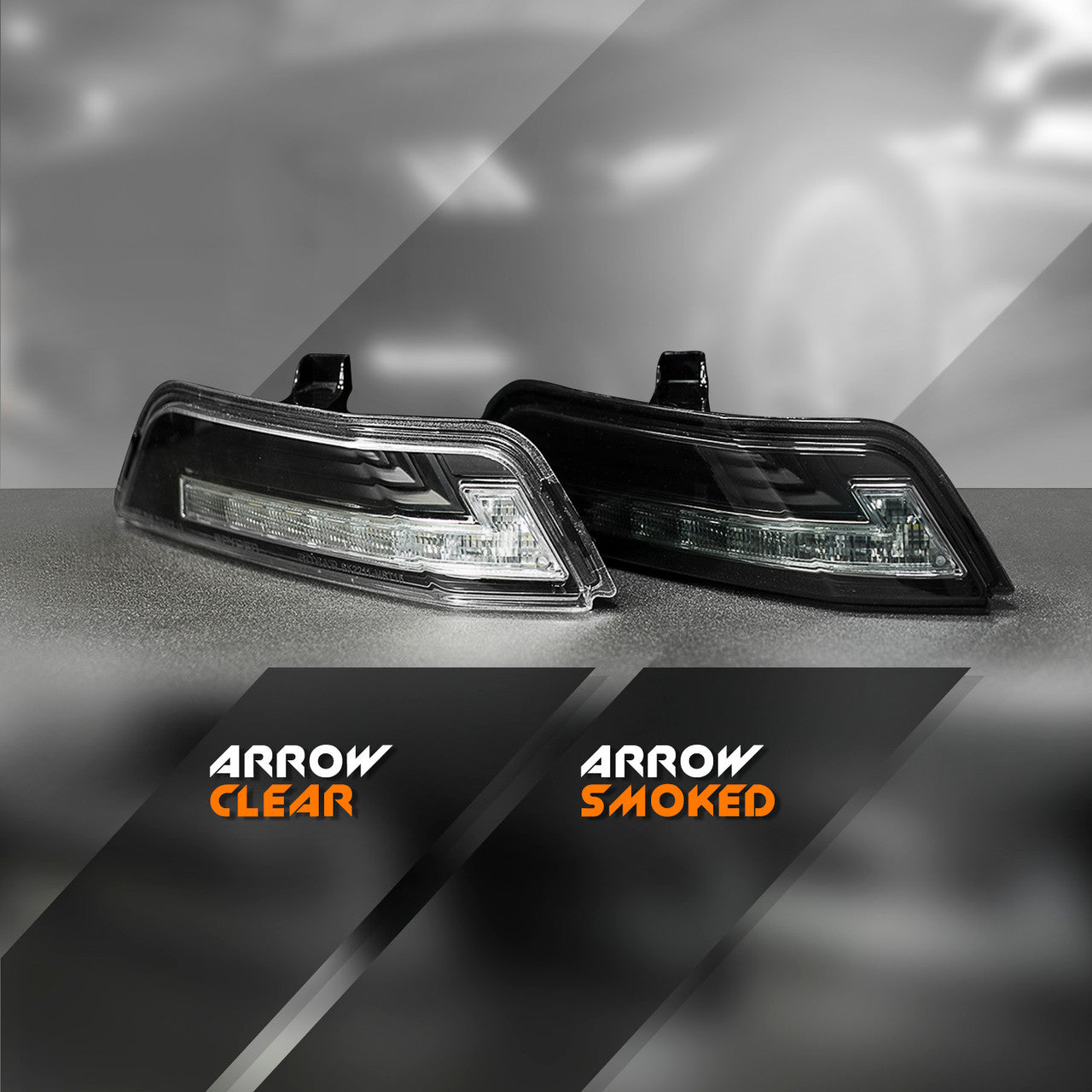 2015-2017 Mustang LED Arrow Turn Signals with Switchback + Sequential