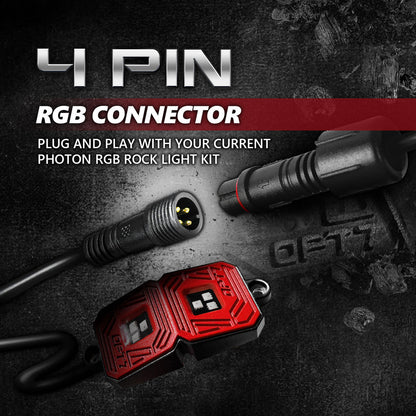 AURA Photon RGB 4-Pin Single LED Pod