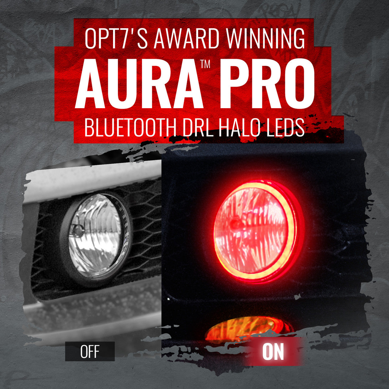 AURA 5th gen (S197) Mustang Bundle: RGB Halo O rings + Grille + Interior w- Bluetooth