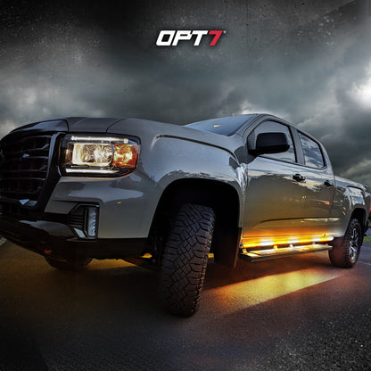 Sidekick Running Board Light 2PC with Warning Mode