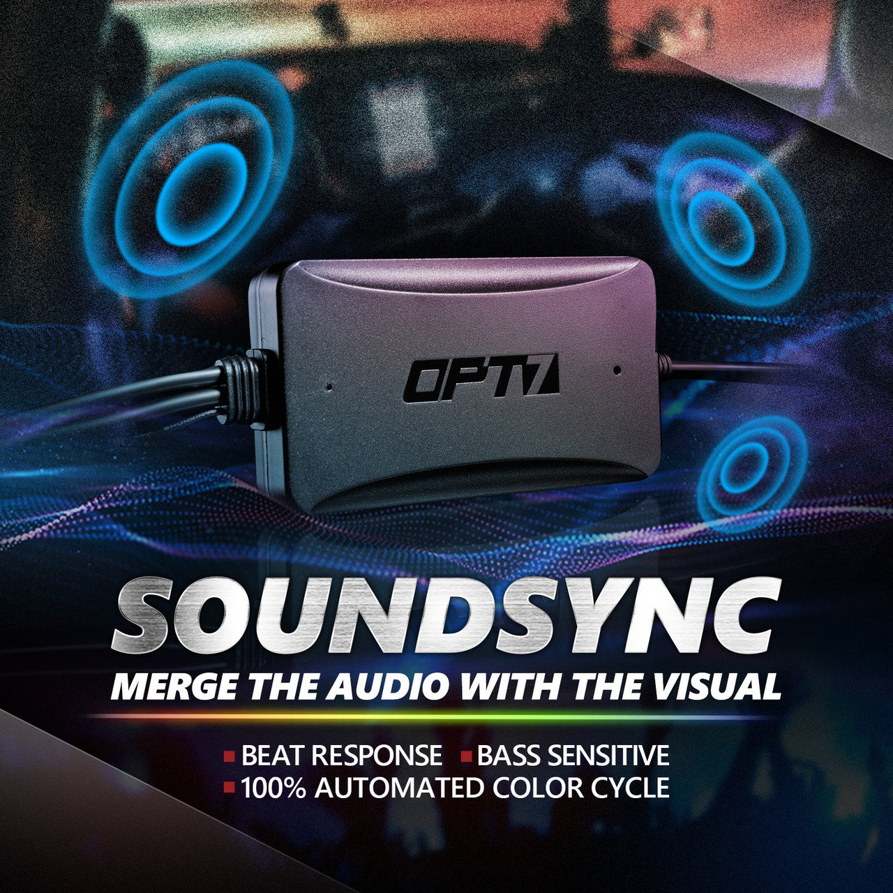 AURA 09-18 Ram Bundle- RGBW Headlights +Interior + Quantum Rock lights + Grille w- Bluetooth