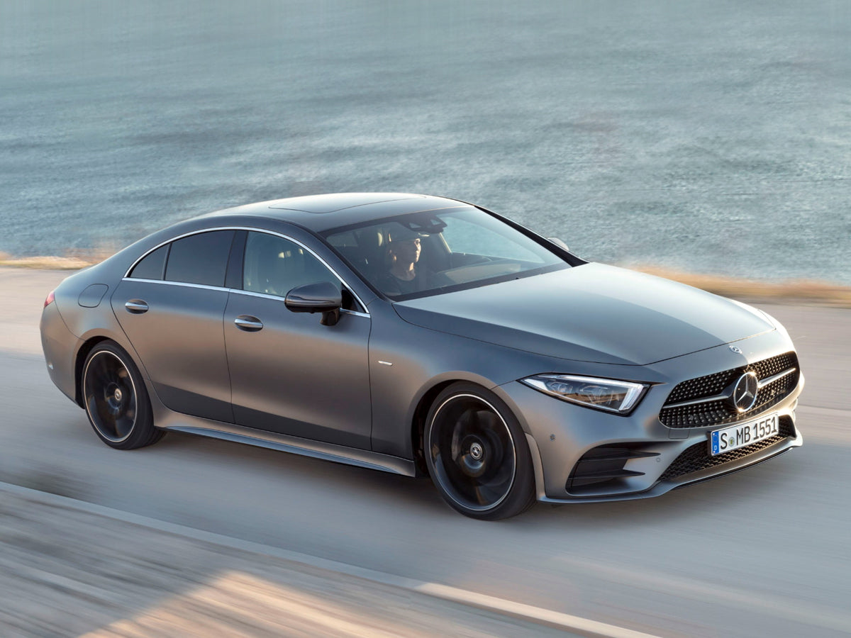 AutoTecknic Replacement Version II Dry Carbon Mirror Covers - Mercedes-Benz W257 CLS-Class