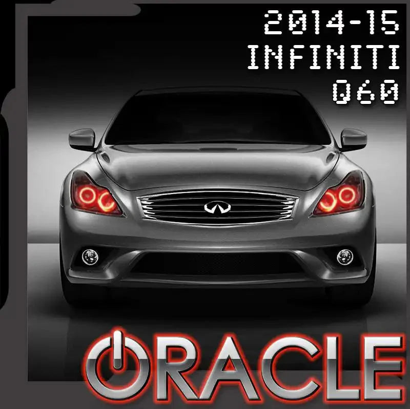 ORACLE Lighting 2014-2015 Infiniti Q60 LED Headlight Halo Kit