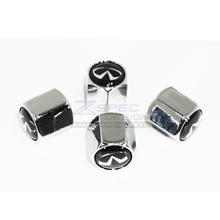 Chrome Valve Stem Tire Caps, Style: INFINITI