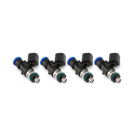 Injector Dynamics ID1050X Fuel Injectors 34mm Length 14mm Top O-Ring 14mm Lower O-Ring Set of 4 (1050.34.14.14.4)