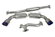 2012-2021 Subaru BRZ/FR-S/FT-86 2.0L 4cyl SS CB Exhaust w/ Dual Injen Embossed Muffler by Injen (SES1230TT)